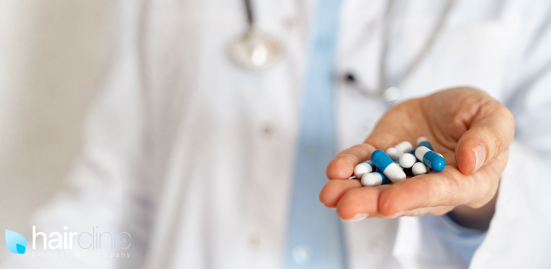 doctor handing meds