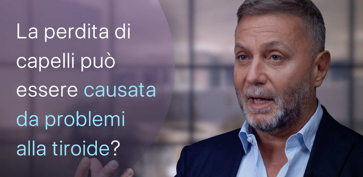 La tiroide può causare la perdita di capelli?