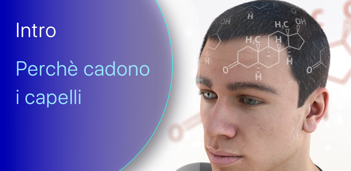 Perché cadono i capelli