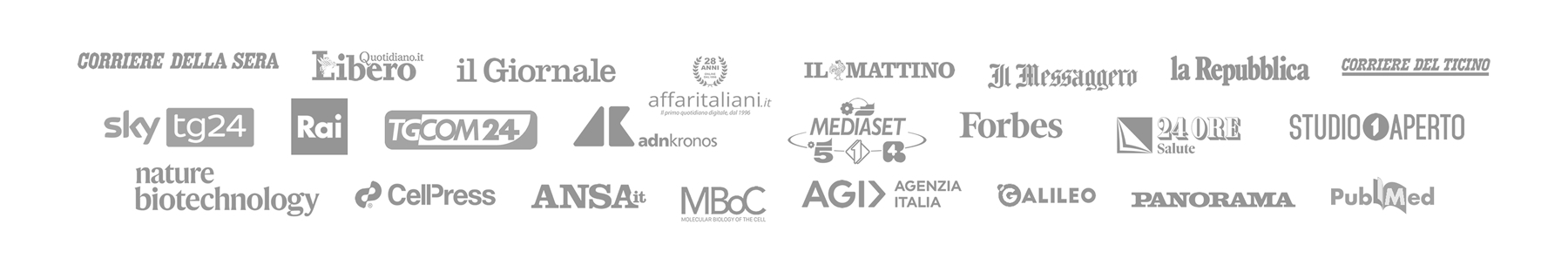 HairClinic sui media: Corriere della Sera, Libero, il Giornale, Il Mattino, Il Messaggero, la Repubblica, Sky TG24, Rai, TGCom24, Forbes, Il Sole 24 Ore, ANSA e altri