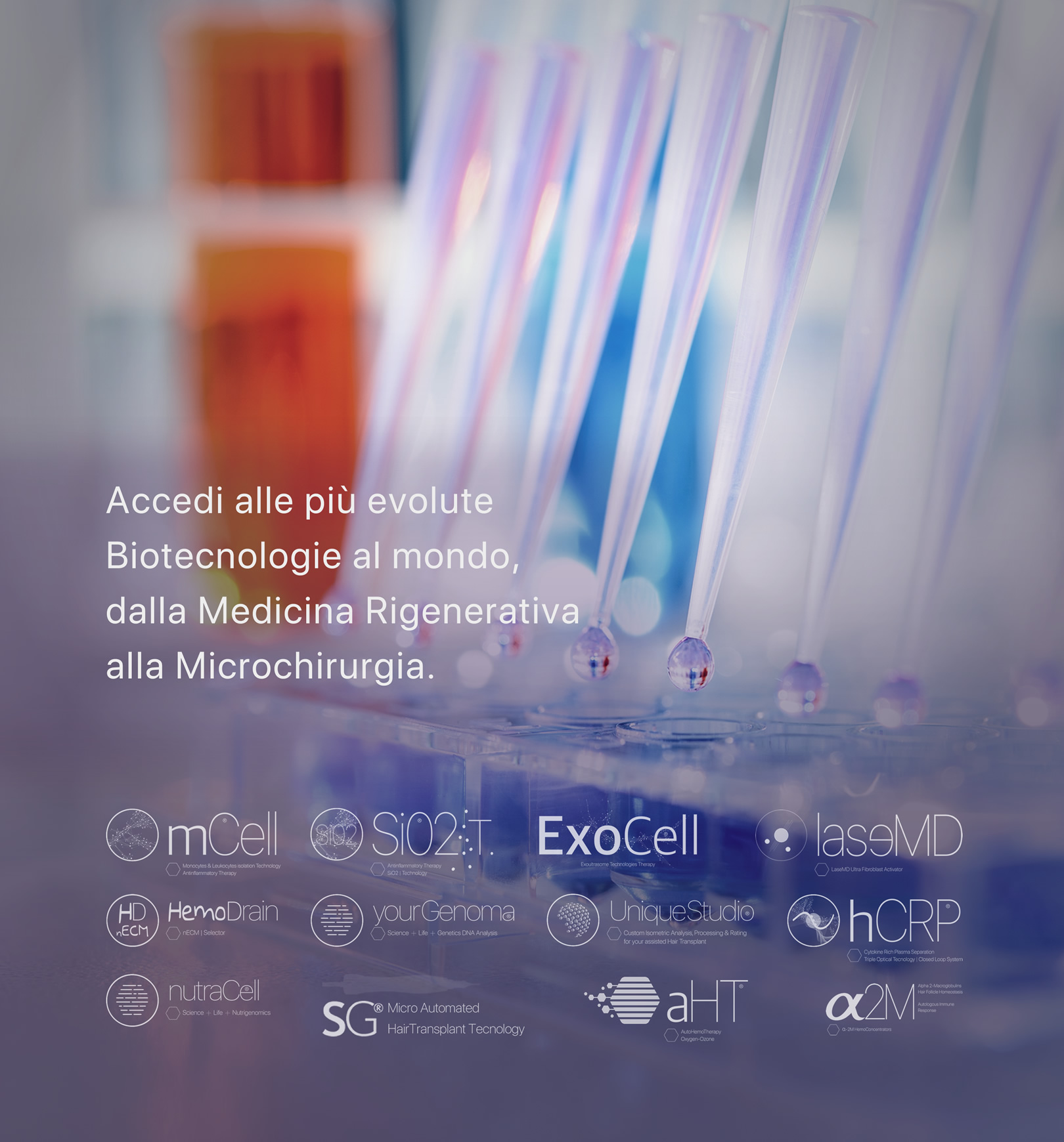 HairClinic, le biotecnologie della Medicina Rigenerativa