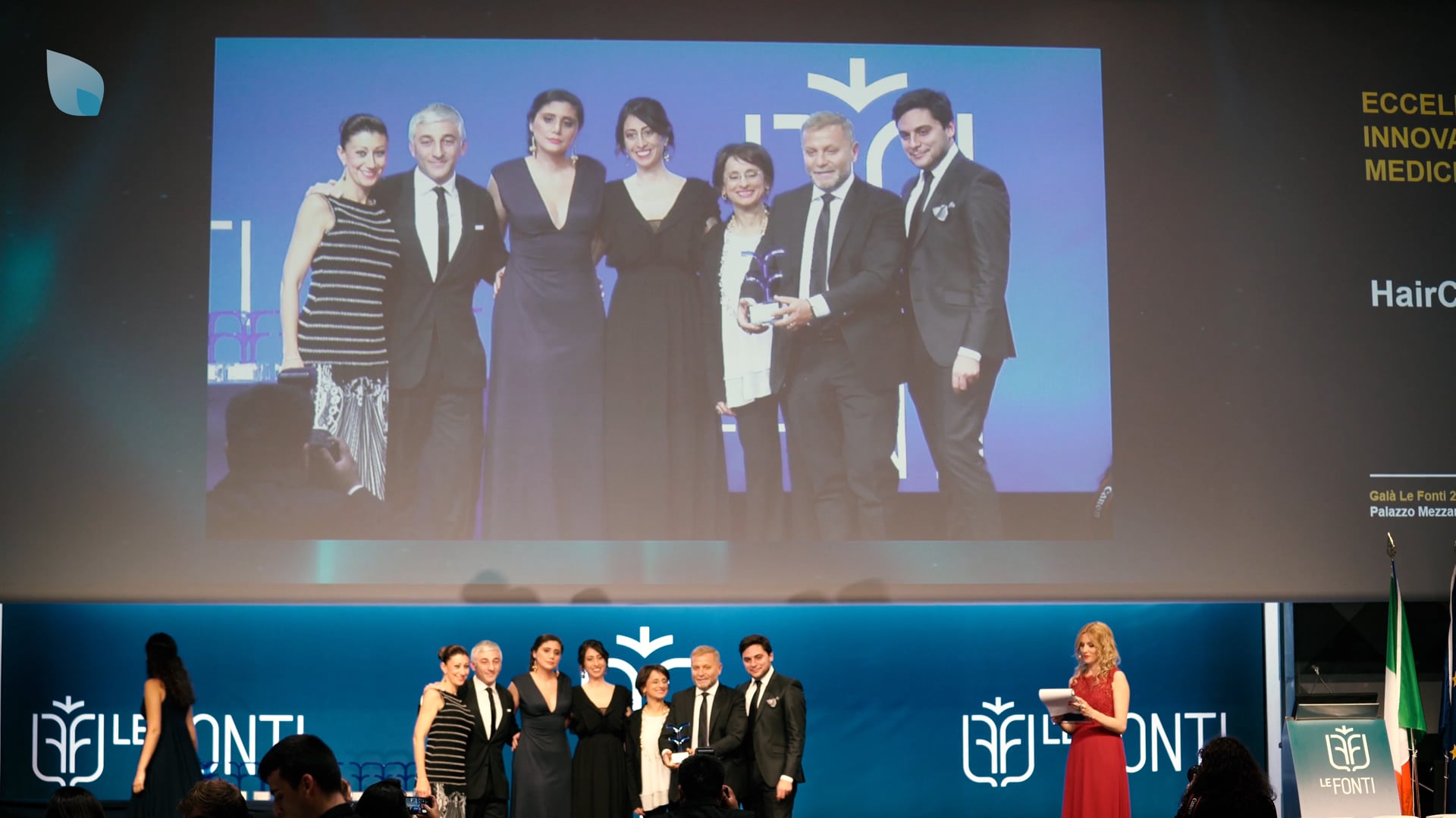 HairClinic premio Le Fonti Innovation Awards