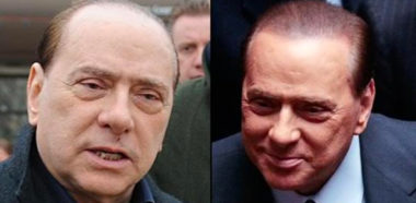 Berlusconi e i suoi capelli