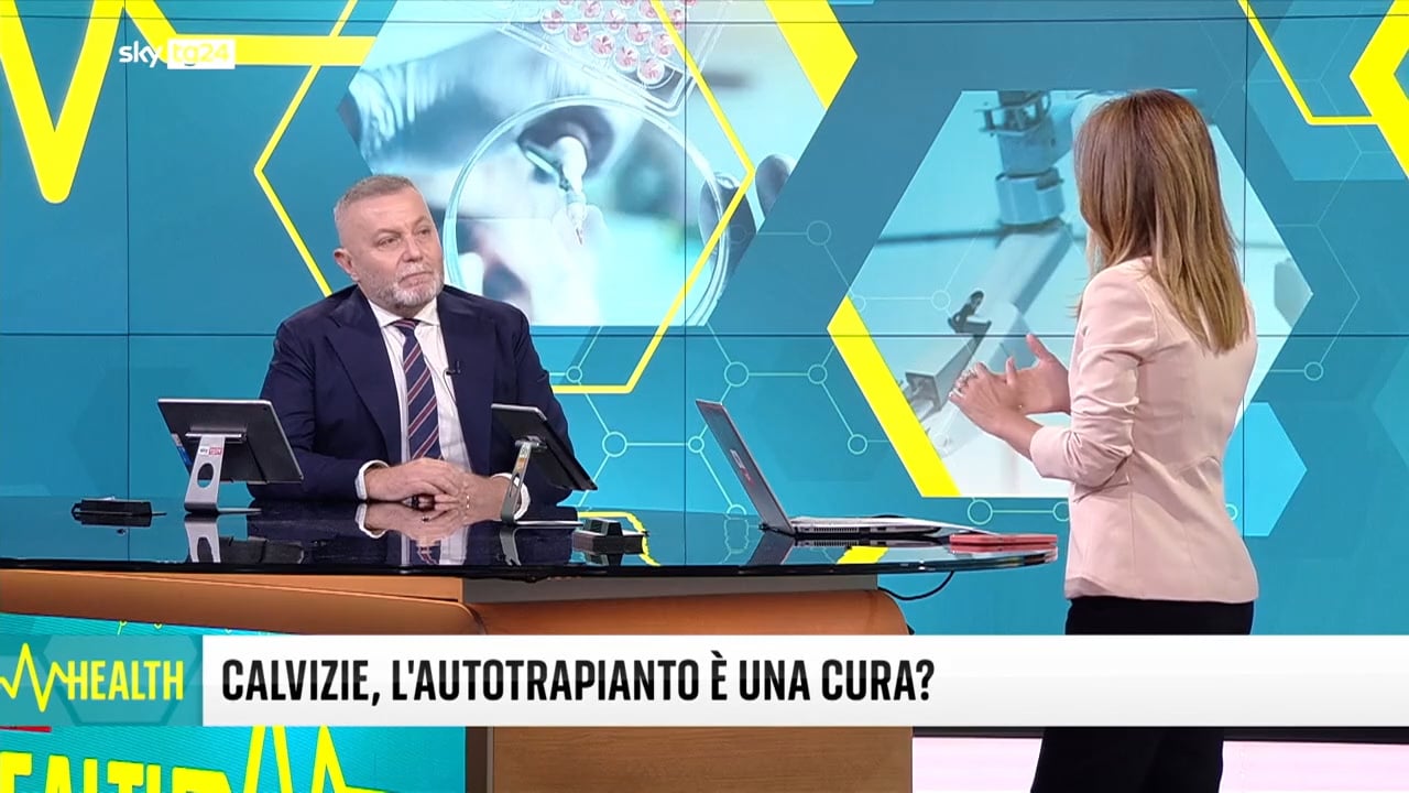 Dott. Mauro Conti capelli intervista SKY